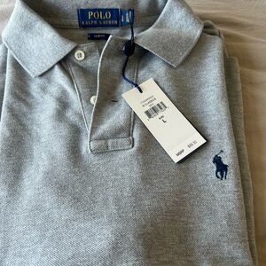 Men’s Polo by Ralph Lauren Heather Gray Shirt